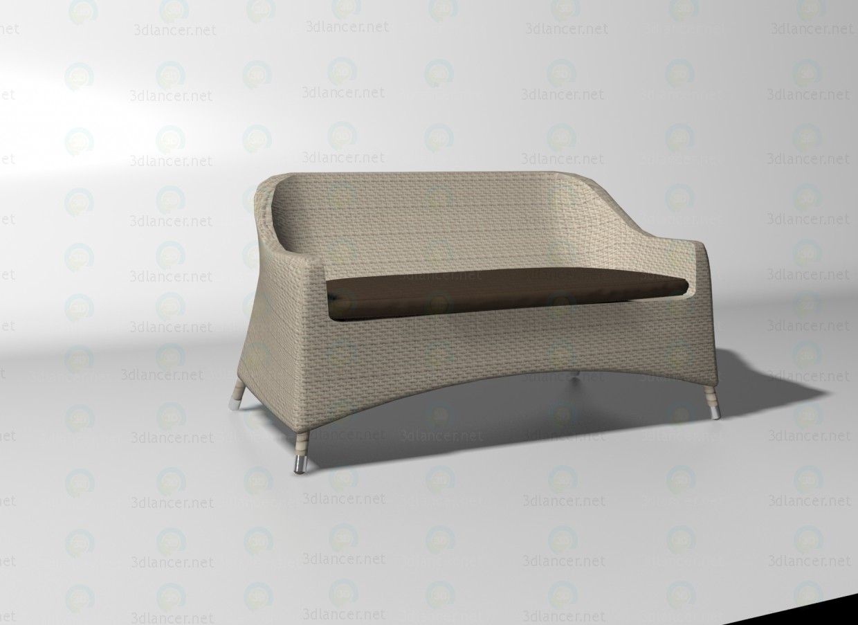 3d model Cancun sofa - preview