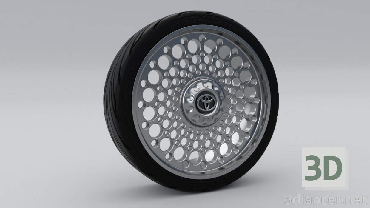 3d model Tire - preview
