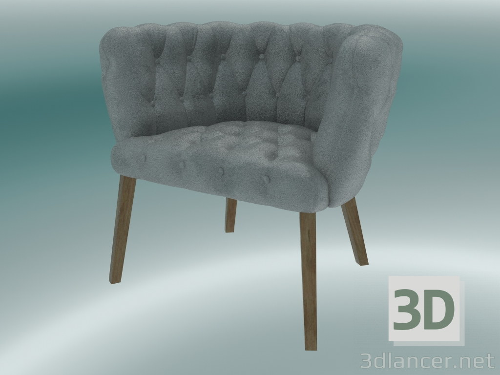 3D Modell Sessel Benjamin (Grau) - Vorschau