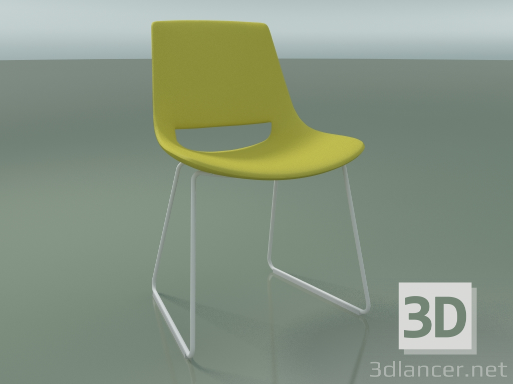 3D modeli Sandalye 1201 (kızaklarda, polietilen, V12) - önizleme
