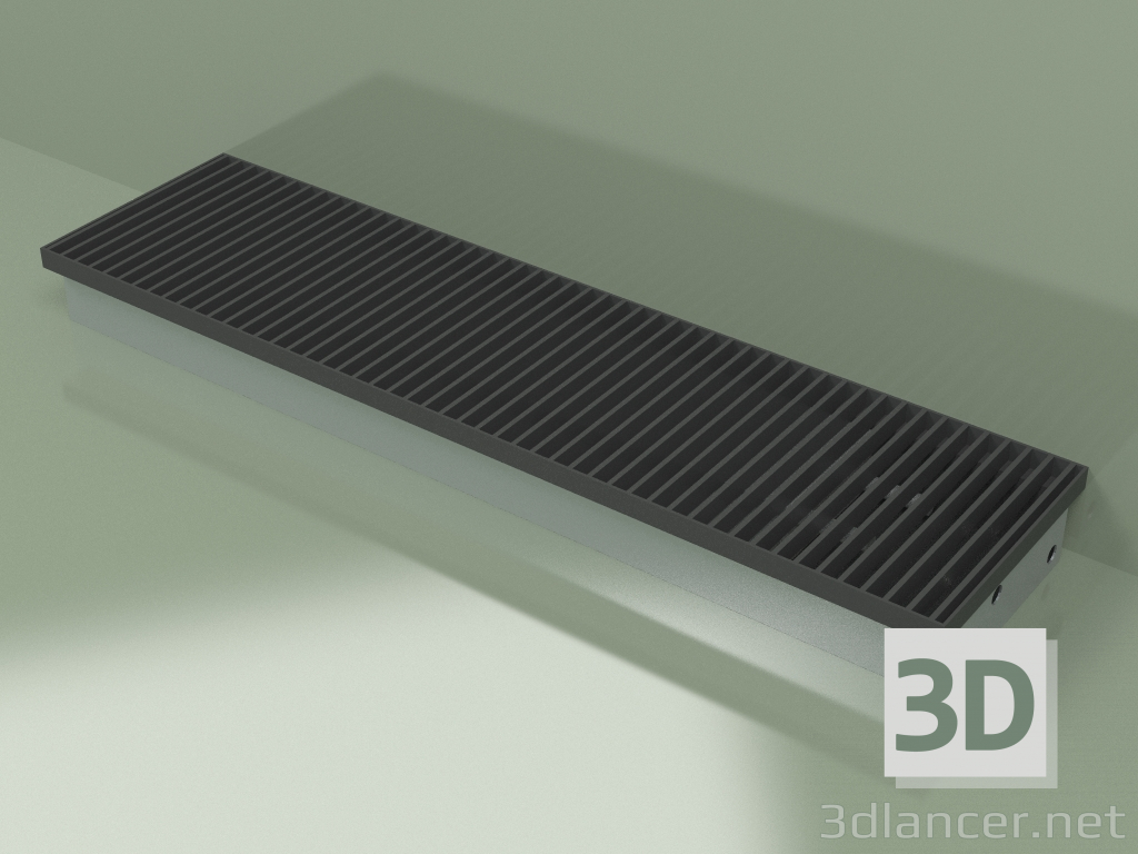 3D modeli Kanal konvektörü - Aquilo F1P (260x1000x90, RAL 9005) - önizleme