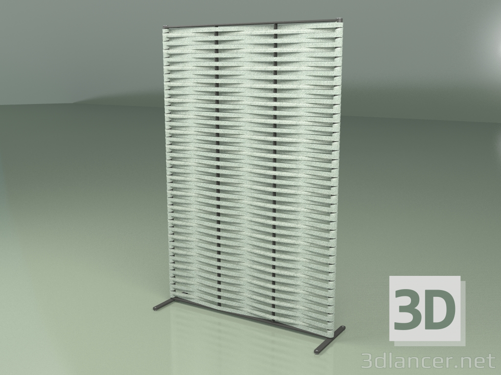 3D Modell Wandschirm 001 (Gürtel 25mm Mint) - Vorschau