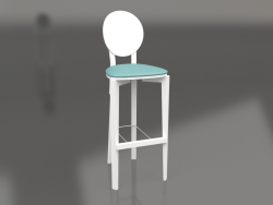 बिना गद्दी वाली पीठ के साथ सर्कस बार स्टूल (विकल्प 11)