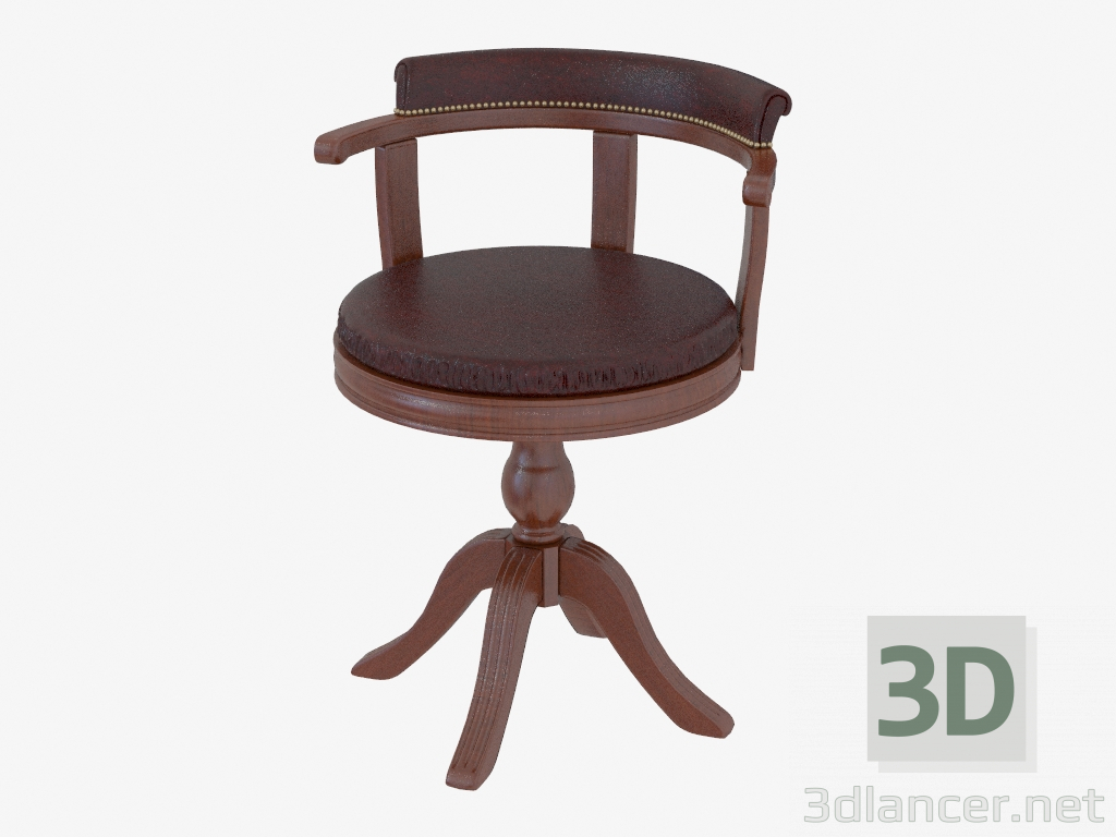 modèle 3D bar chaise - preview