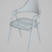 3d Dining Chair model buy - render