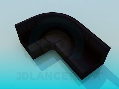 3D Modell Weiche Ecke - Vorschau