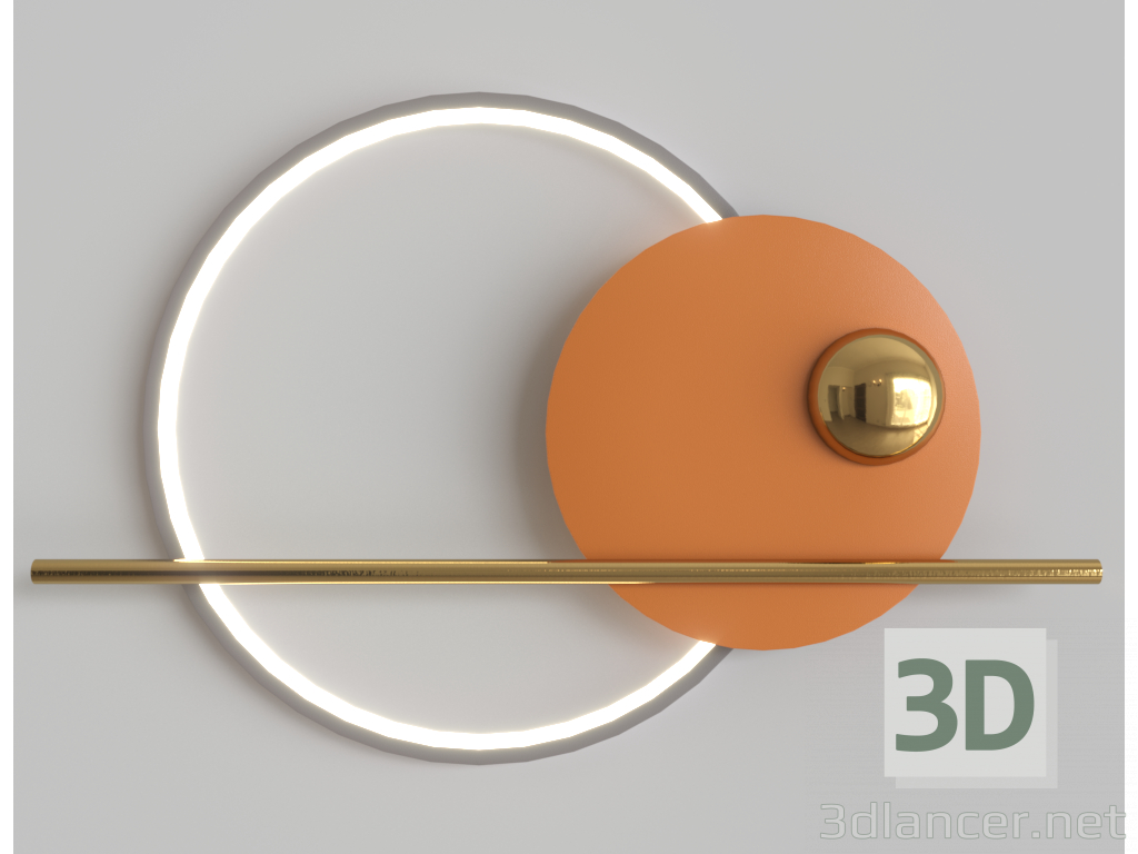 3D Modell Ridn Orange 40.6195 - Vorschau