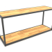 3d model Two-level bench-bench (WOOD, 100x30x44) - preview