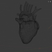 3d model corazon - vista previa