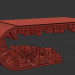 3d model Mesa Сyberpunk - vista previa