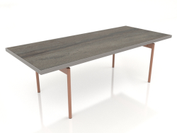 Dining table (Quartz gray, DEKTON Radium)