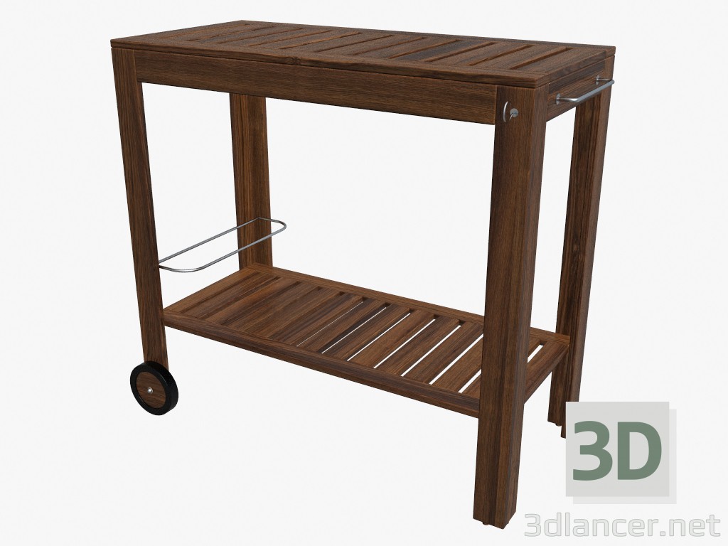 3d model Serving table - preview