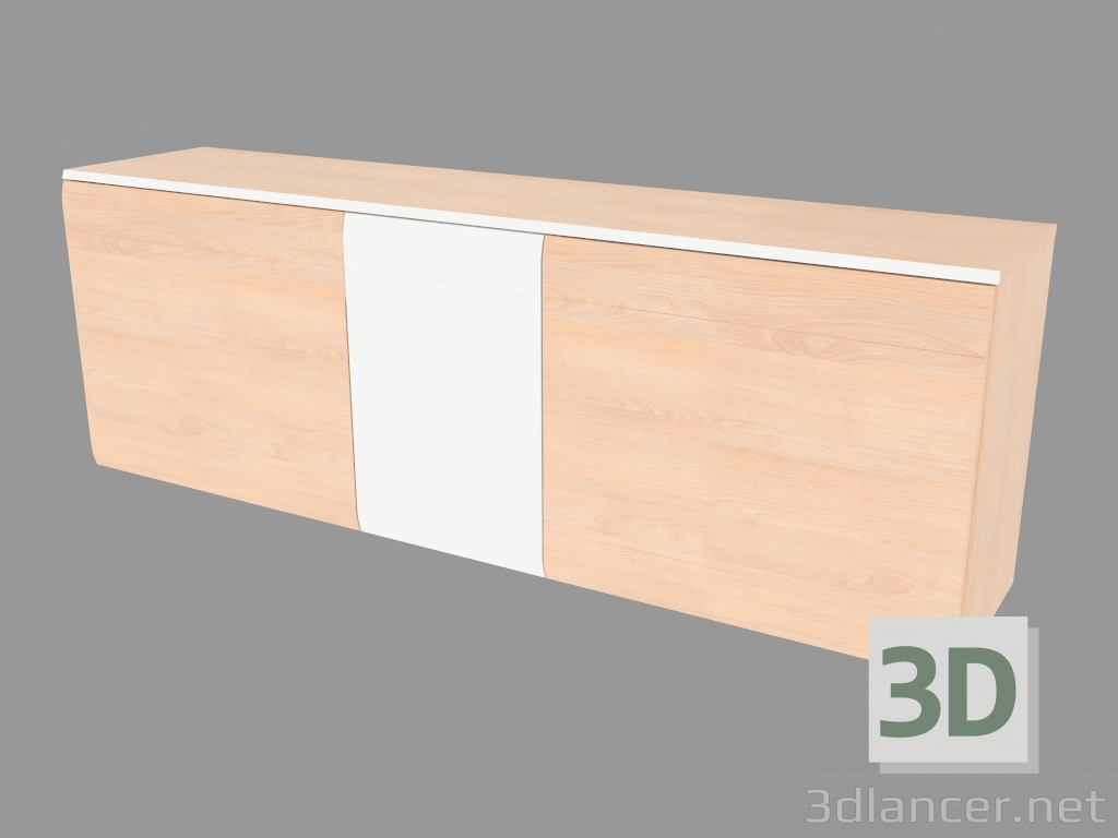 modèle 3D Coffre de trois portes (6110-12) - preview