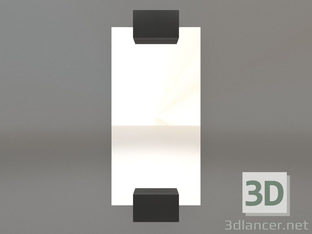 3D modeli Ayna ZL 07 (500х1150, ahşap siyahı) - önizleme