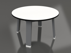 Table d'appoint ronde (Anthracite, Phénolique)