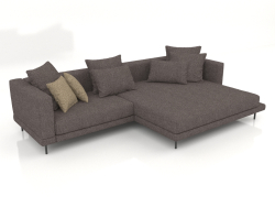 Carol sofa 3060 x 1080 (Phantom 1008)