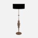 modèle 3D Lampadaire lampe en céramique en feuille de cuivre - preview