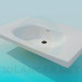 3d model Sink with a wide brim - preview