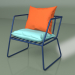 3D Modell Sessel By Varya Schuka (blau) - Vorschau