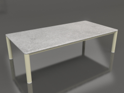 Mesa de centro 70×140 (Oro, DEKTON Kreta)