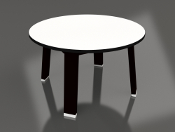 Round side table (Black, Phenolic)