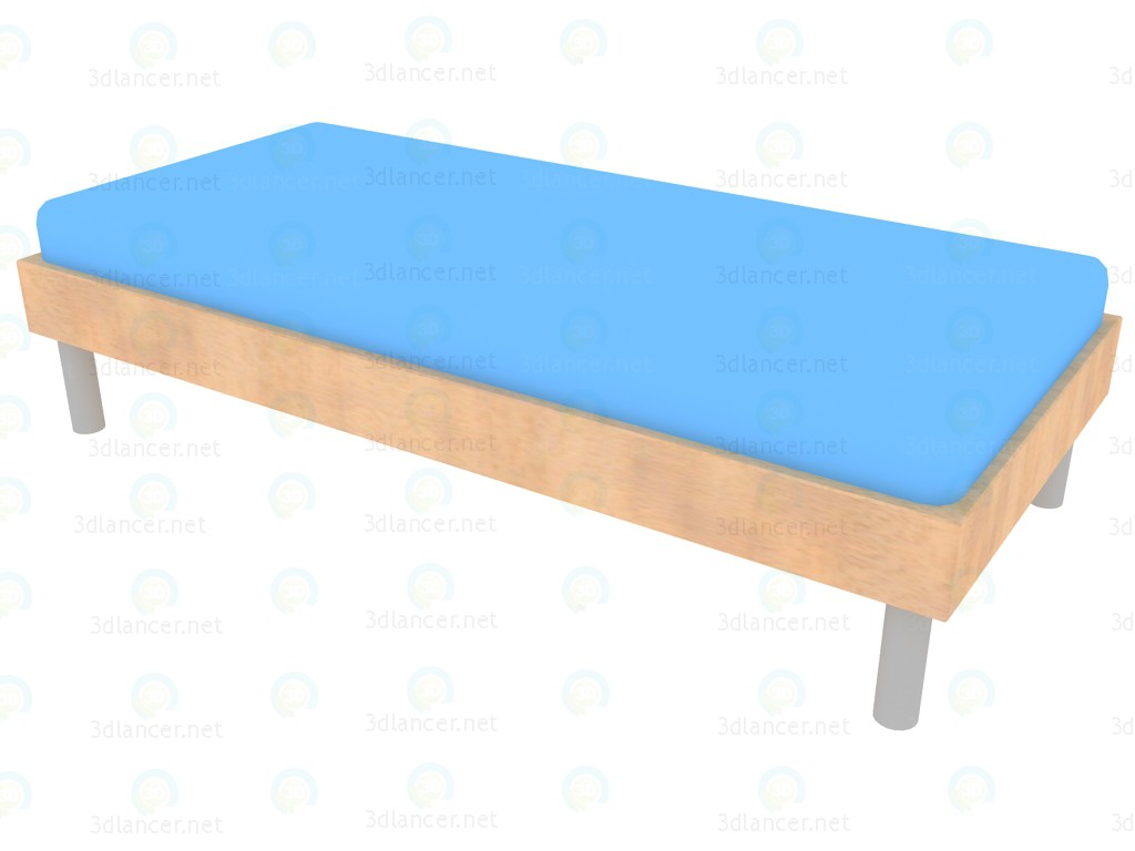 3d model Bed NM701_25 - preview