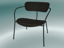 कुर्सी मंडप (AV5, H 70cm, 65x69cm, अखरोट)