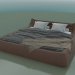 3d модель Ліжко двоспальне Dionigi під матрац 2000 x 2000 (2760 x 2850 x 760, 276DI-285) – превью