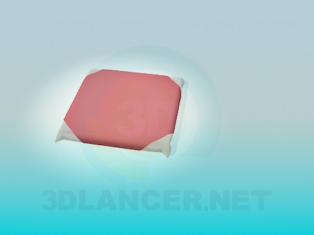 3d model Pillow for stool - preview