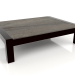 3d model Coffee table (Black, DEKTON Radium) - preview
