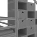 3D Modell Etagenbett - Vorschau