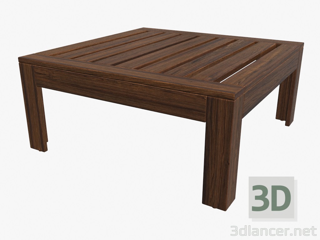 3D Modell Tisch \ Barhocker Abschnitt - Vorschau