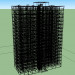 Panel 16-minütigen stöckiges Gebäude 3D-Modell kaufen - Rendern