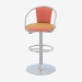 3d model Bar chair with back - preview