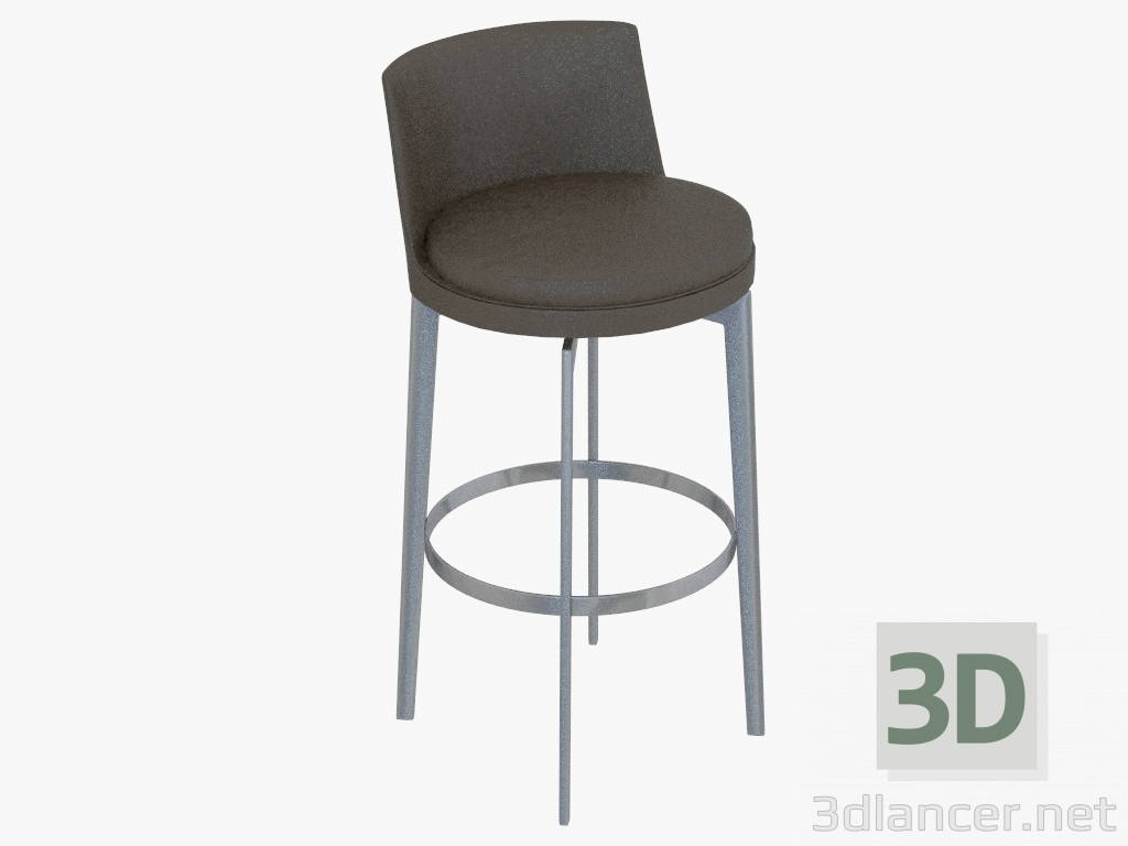 3D modeli Bar sandalyesi Sgabello (H 98) - önizleme