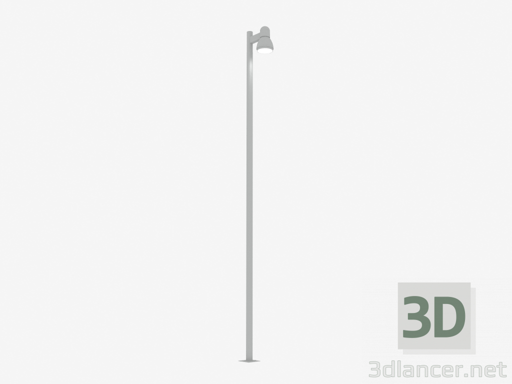 3D Modell Straßenlampe FOCUS POLE (S3990N + S2847) - Vorschau