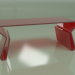 modèle 3D Table basse Acrylique 100x40 (rouge) - preview