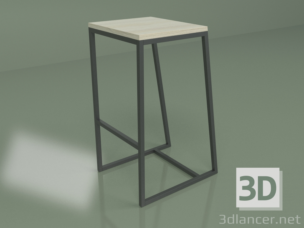 3D Modell Bar-Hocker - Vorschau