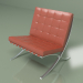 3d model Armchair Barcelona 1 (red) - preview