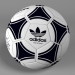3D Adidas futbol topu modeli satın - render