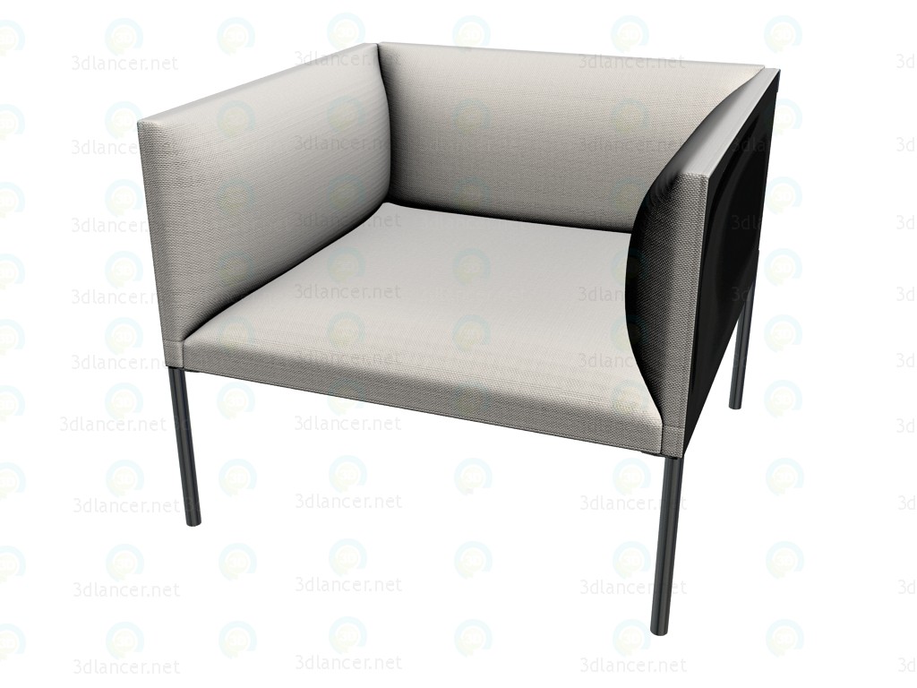 3 डी मॉडल कुर्सी HO80 - पूर्वावलोकन