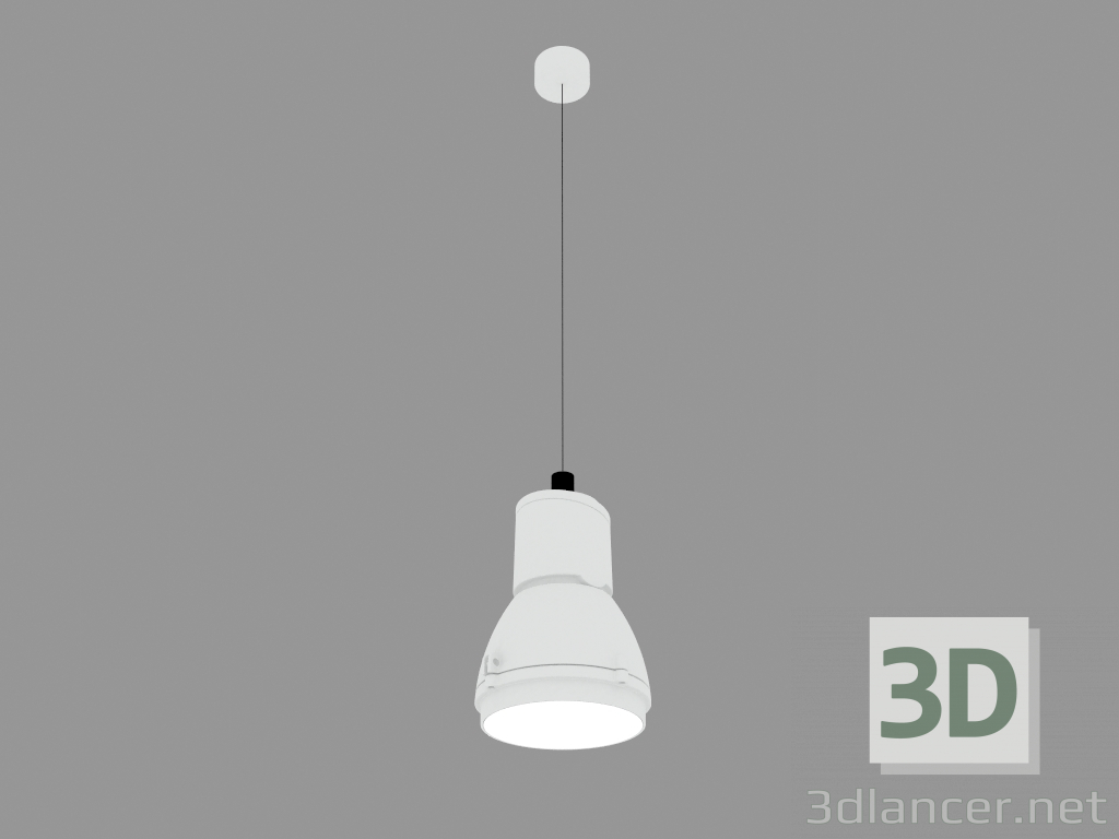 3d model Lámpara colgante FOCUS SUSPENSION (S1176W) - vista previa