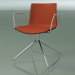 3d model Chair 0470 (swivel, with armrests, with front trim, LU1, PO00109) - preview