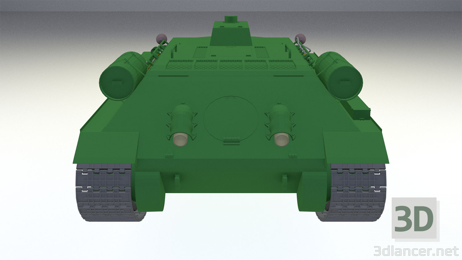 3d BREM T-34T (Option 2) model buy - render
