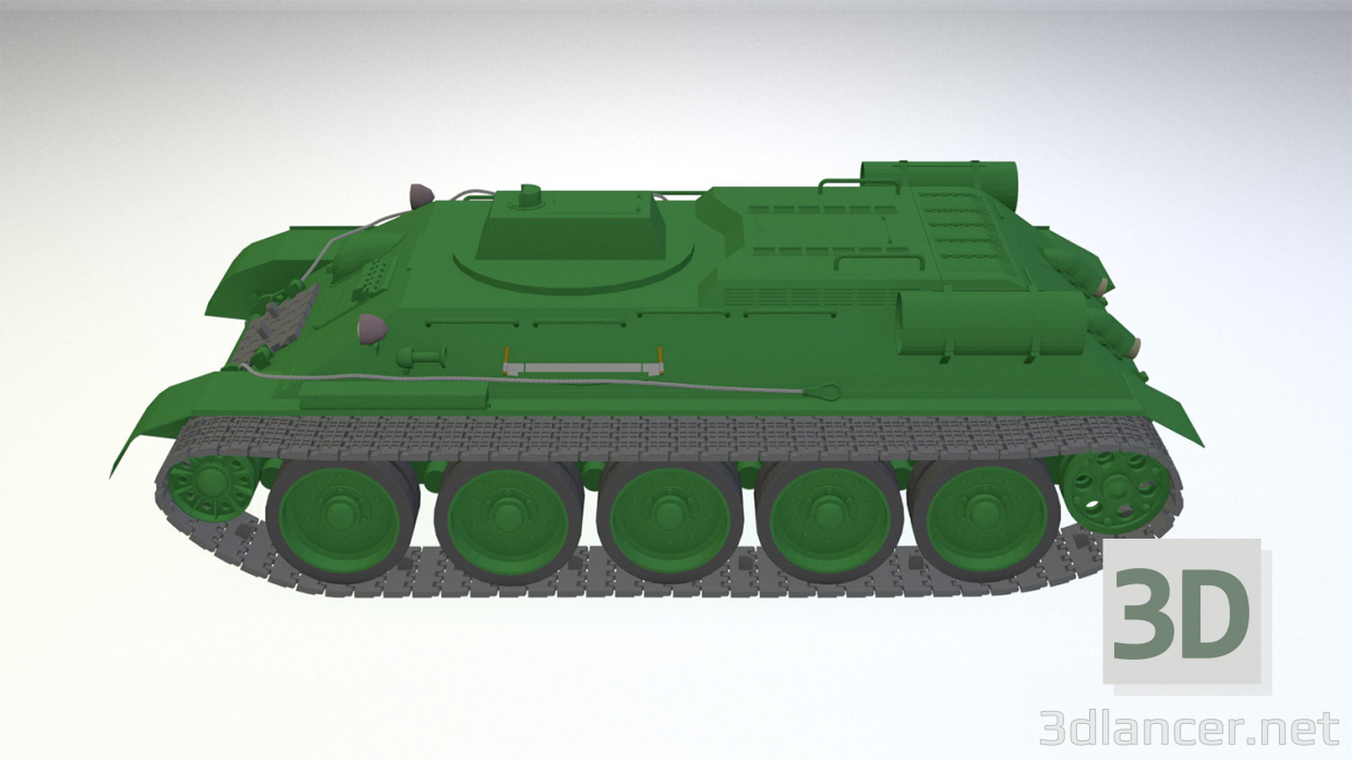 modèle 3D de BREM T-34T (option 2) acheter - rendu