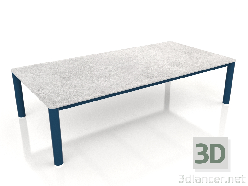 modello 3D Tavolino 70×140 (Grigio blu, DEKTON Kreta) - anteprima