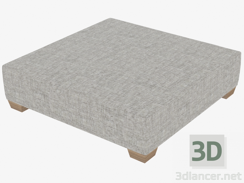 Modelo 3d Poof (130x130) - preview