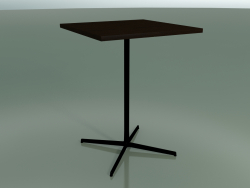 Tavolo quadrato 5570 (H 105.5 - 80x80 cm, Wenge, V39)