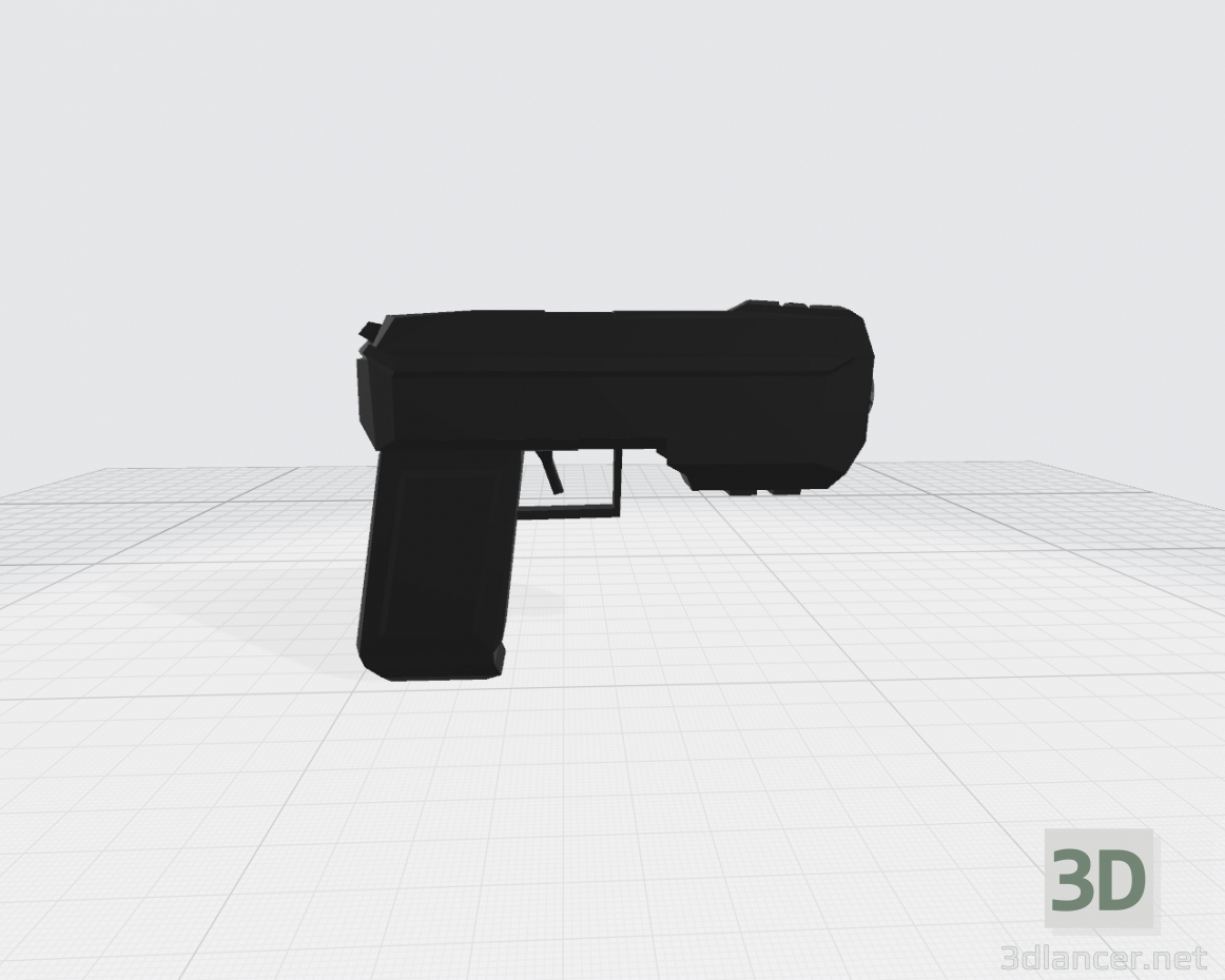 modello 3D di blaster comprare - rendering
