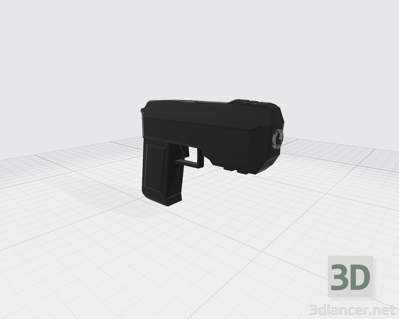 modello 3D di blaster comprare - rendering